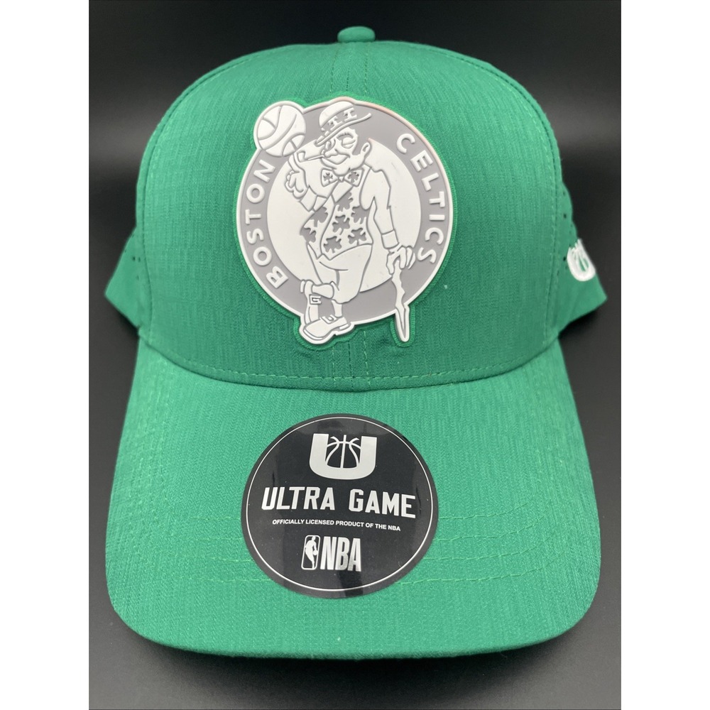 Celtics Cap NBA Ultra Game Boston Snapback Hat Green One Size‎ Fits Most